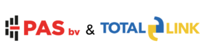 logo's PAS bv en TotalLink